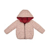 Scotch Bonnet Pink Reversible Quilted Bomber