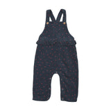 Buho Navy Mini Cuore Dungaree
