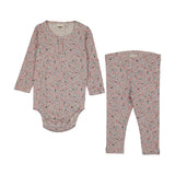 Wheat Grey Cloud Flower Liv/Jules Set