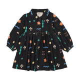 Wander & Wonder Black Quilt Lotte Dress
