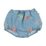 The New Society Burbank Embroidered Butterfly Bloomer
