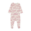 Bopop Pink Coastal Toile Footie