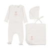 Bopop White Ballerina Set
