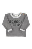 Piupiuchick Grey School Terry Long Sleeve Tee