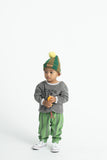 Piupiuchick Grey School Terry Long Sleeve Tee
