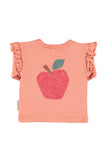 Piupiuchick Pink Apple Terry Long Sleeve Tee