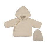 Mema Knit Stone Corduroy Jacket/Knit Beanie