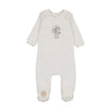 Mon Tresor Ivory Vine/Vase Footie