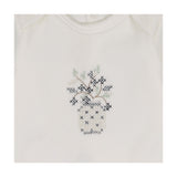 Mon Tresor Ivory Vine/Vase Footie
