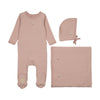 Mon Tresor Orchid Pink Blooming Layette Set