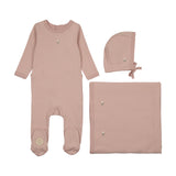 Mon Tresor Orchid Pink Blooming Layette Set