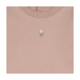Mon Tresor Orchid Pink Blooming Footie and Bonnet