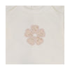 Mon Tresor Ivory/Pink Geo Floral Footie and Bonnet
