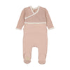 Mon Tresor Pink Whip Classic Wrap Footie