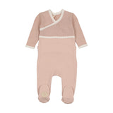 Mon Tresor Pink Whip Classic Wrap Footie