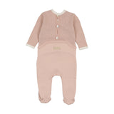 Mon Tresor Pink Whip Classic Wrap Footie