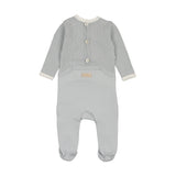 Mon Tresor Blue Dawn Classic Wrap Footie
