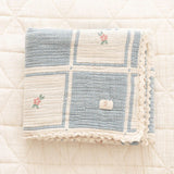 New Grain Spring Bloom Patchwork Blanket