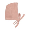 Peluche Blush Rib Knit Bonnet