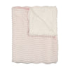 Peluche Pink Waves Fur Blanket