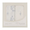 Peluche Blue Botanic 2pc Swaddle Set