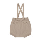 Peluche Taupe Knit Suspender Bloomers