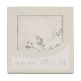 Peluche Floral Bassinet Sheet