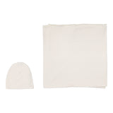 Lilette Cream/Pink Dotted Swaddle Set