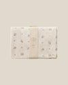 Ferne Poppy Floral Swaddle