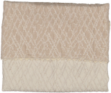 Pudu Beige Quilted Blanket