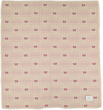 Pudu Bow Print Quilted Blanket