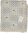 Pudu Kite Print Quilted Blanket