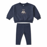 Lilette Off Navy Sweet Bear Set