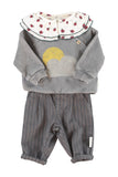 Piupiuchick Grey/Sun Cloud Sweatshirt