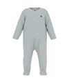 Petit Bateau Blue/White Stripe Footie