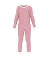 Petit Bateau Pink/White Stripe Pajamas