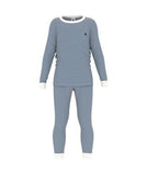Petit Bateau Blue/White Stripe Pajamas
