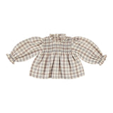 Bebe Organic Nature Check Valery Blouse