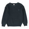 Analogie Slate V-Neck Sweater