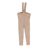 lil Legs Dusty Pink Knit Suspender Legging