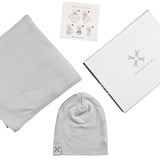 Jacqueline and Jac Silver Blanket Set