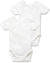 Petit Bateau 2pk Crossover Onesie