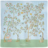 Atelier In Bloom Blue Muslin Blanket