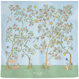 Atelier In Bloom Blue Muslin Blanket