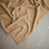 Mushie Mustard Melange Textured Dot Knit Blanket