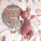 Atelier Choux Hot Air Balloon Muslin Blanket