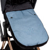 Chicali Light Blue Carseat Bunting