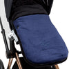 Chicali Dark Blue Carseat Bunting