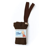 Silly Silas Chocolate Brown Footed Tights