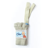 Silly Silas Cream Blend Footed Tights